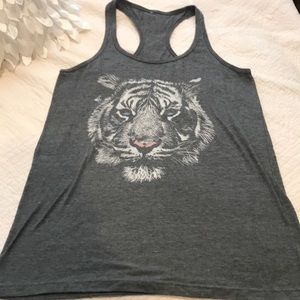 Grey tiger tank